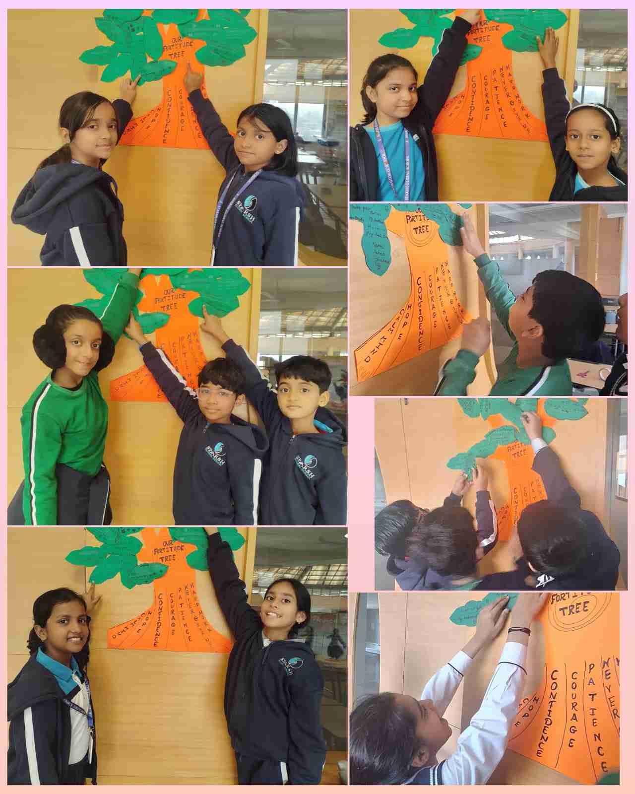 Grade 4 Value of the Month activity (Fortitude)